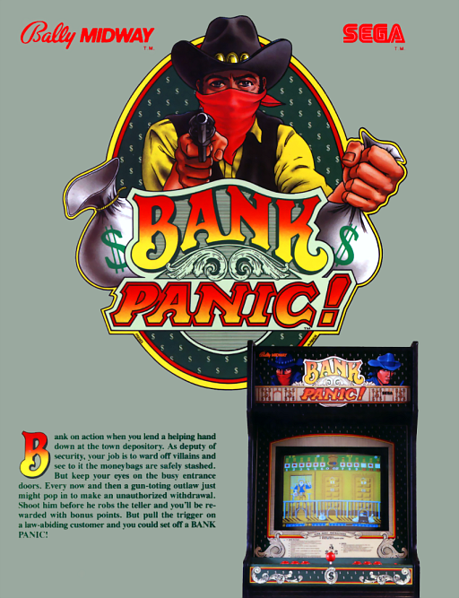 Bank Panic MAME2003Plus Game Cover